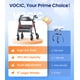 thumbnail image 5 of Andador VOCIC Z21 con Ruedas de 8" Asiento Plegable, 5 of 9