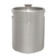 thumbnail image 2 of barril de cerveza mini barril de acero inoxidable cerveza casera cerveza barril plata 2l, 2 of 3