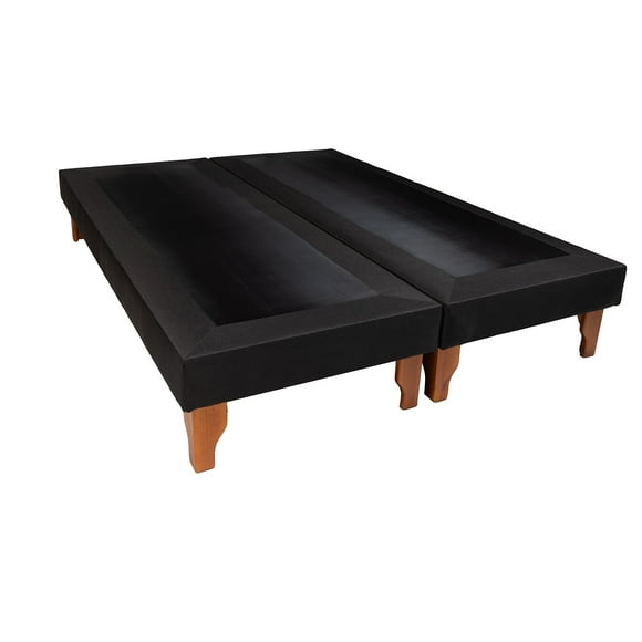 Base Super King Negro Lino