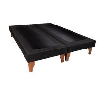 Muebles New - Base King Negro Lino