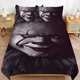 thumbnail image 1 of Pennywise Bedding Set Duvet Cover Comfortable and Lightweight Cartoon Bedding 3 Piece Bed Set, 1 of 5