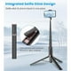 thumbnail image 2 of Trípode De Palo De Selfie De 150 Cm, Todo En Uno, Control Remoto Inalámbrico Incorporado, Diseño De Cerradura De Seguridad, Rotación De 360 °, Soporte Para Iphone Y Android, 2 of 5