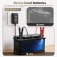 thumbnail image 5 of Cargador de batería inteligente YILEIDE de 1 A para plomo-ácido de 6 V/12 V y litio de 12 V, 5 of 9