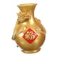 thumbnail image 4 of Florero Moderno Florero De Mesa Florero Dragón Para Porche Estantería Oficina Oro, 4 of 5