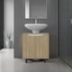 thumbnail image 1 of Mueble Para Lavamanos Marlo 2 Puertas Fresno Y Blanco, 1 of 3