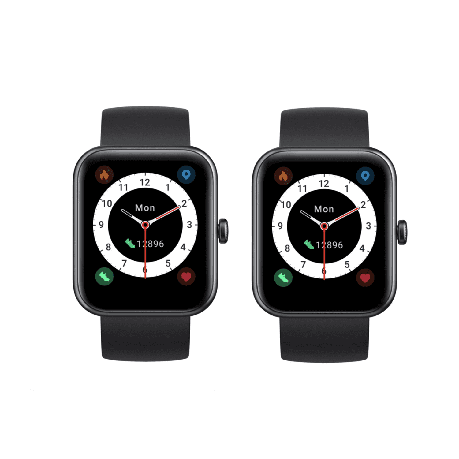 Pack 2 Smartwatch Live 206 42Mm Black Lhotse