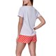 thumbnail image 3 of Pijama Corto Mujer Blanco M, 3 of 3