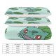 thumbnail image 2 of Bulbasaur Bed Duvet Cover Funny Anime Cartoon Bedding Sets Lightweight 3 Piece Comforter Sets, 2 of 5