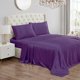 thumbnail image 1 of Juego de sábanas Juicy Couture, tamaño queen, color morado satinado, 1 of 7