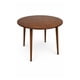 thumbnail image 1 of Mesa de Comedor 80 cm Redonda 4 puestos - Café, 1 of 3