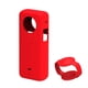 thumbnail image 2 of Funda Protectora Con Silicona Antihuellas A Prueba De Golpes Para Cámara De Acción Roja, 2 of 5