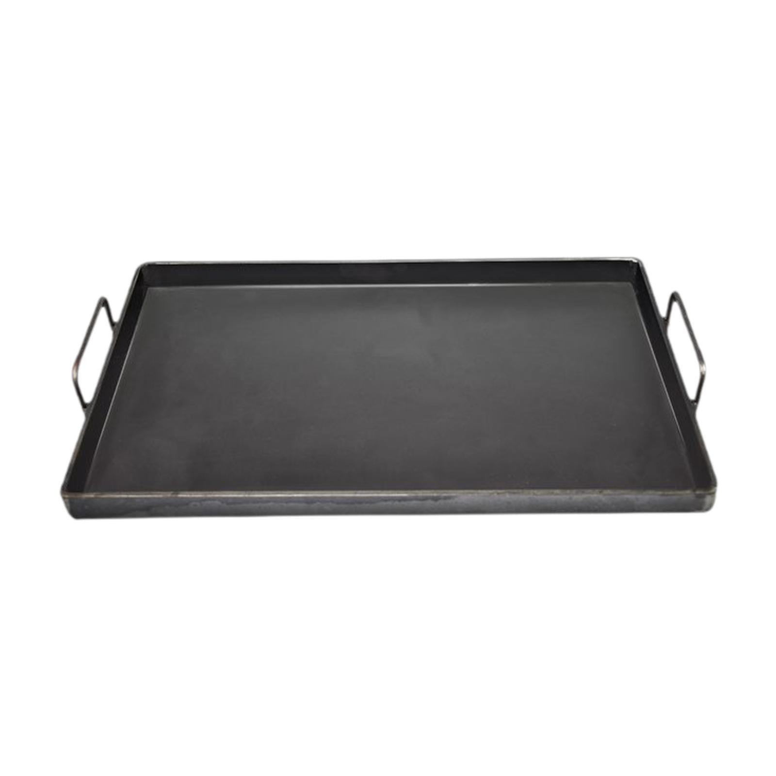 Bothyi - Plancha De Hierro Portátil Reutilizable Para Barbacoa, Ideal Para Fiestas, Barbacoa De Gas Al Aire Libre, 30 X 20 Cm