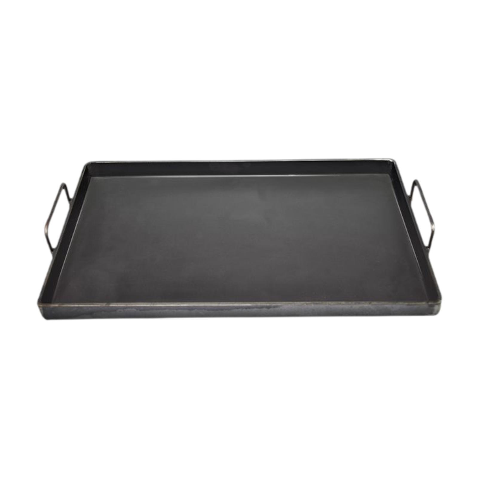 Bothyi - Plancha De Hierro Portátil Reutilizable Para Barbacoa, Ideal Para Fiestas, Barbacoa De Gas Al Aire Libre, 30 X 20 Cm