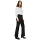 thumbnail image 1 of Calza Mujer Punto Roma Flare Negro Corona, 1 of 5