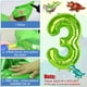 thumbnail image 3 of Globo verde con número de 40 pulgadas, globo verde con número 3 y 3 globos de dinosaurio. Globo de dinosaurio para decoración de fiestas infantiles, cumpleaños, baby shower y fiestas temáticas de anim, 3 of 7