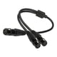 thumbnail image 3 of Conector Hembra XLR De 3 Pines A Cable De Audio Adaptador Divisor Y De Enchufe Hembra Dual 2, 3 of 3