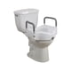 thumbnail image 1 of Asiento de inodoro elevado Drive Medical RTL12027RA con brazos acolchados, 1 of 7