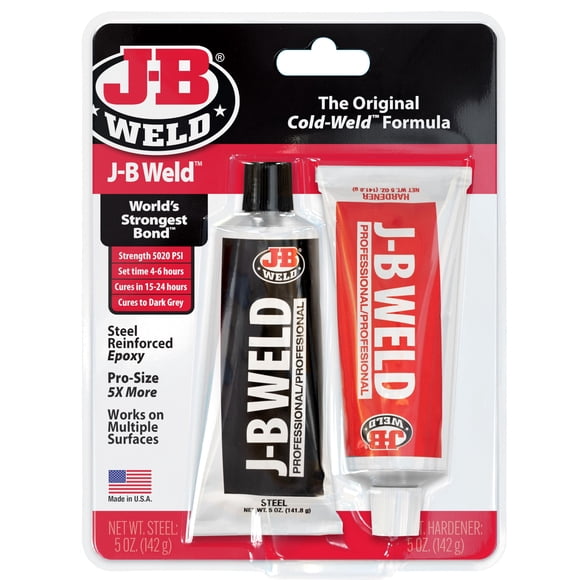 Epoxy J-B Weld 8281, tamaño profesional, acero reforzado, 295 ml