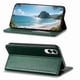 thumbnail image 5 of Funda tipo cartera para Samsung Galaxy S25 Edge de piel con cierre magnético, ranuras para tarjetas y correa para la muñeca Verde, 5 of 6