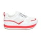 thumbnail image 1 of Zapatilla Urbana Mujer Blanco/Fluor Amalia Police, 1 of 6