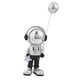 thumbnail image 3 of Estatua De Astronauta Escultura De Astronauta Decoración De La Oficina En El Hogar Planeta Plata, 3 of 5