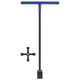 thumbnail image 4 of Llave De Medidor De Agua Válvulas De Bordillo Subterráneas Llave De Cierre 16 Pulgadas Azul, 4 of 5