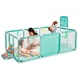 thumbnail image 4 of Corral de Seguridad Bebe 180 Cm. Con Aro y Arco + 30 Pelotitas Celeste, 4 of 8