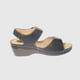 thumbnail image 4 of Sandalia Confort Negro Modelo Italiano, 4 of 4