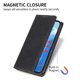 thumbnail image 5 of Funda tipo cartera con bloqueo RFID para Samsung Galaxy M35 Con tapa abatible, portatarjetas, cierre magnético, TPU y soporte Negro, 5 of 6