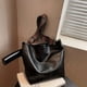 thumbnail image 1 of Wide Geometric Strap Bag, Supermarket Shopping Bag, Large Capacity Crossbody Bag, Women's Fashion Shoulder Bag, Retro New Women's Bag, 1 of 3