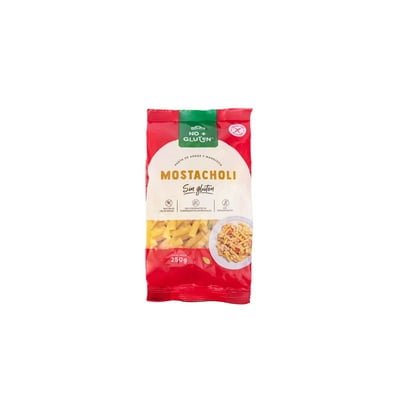 Fideo Pasta Sin Gluten Mostacholi Bolsa 250 G No + Gluten