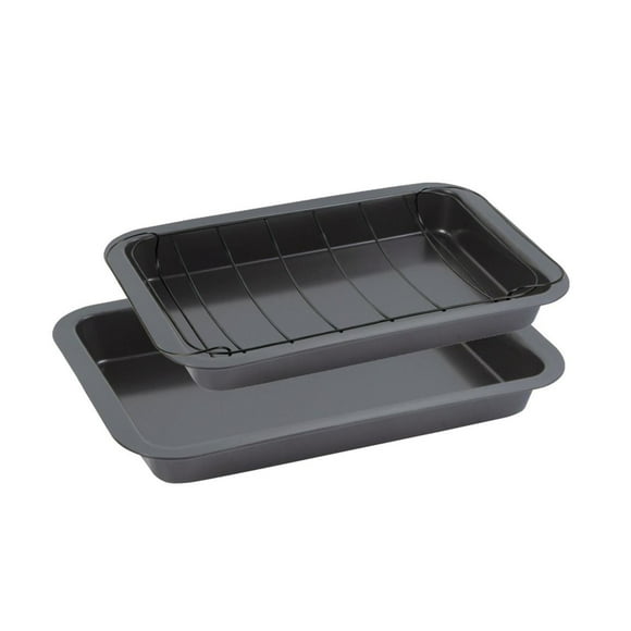 Set De Asadera Y Rejilla Grill 3 Piezas 1080g/set