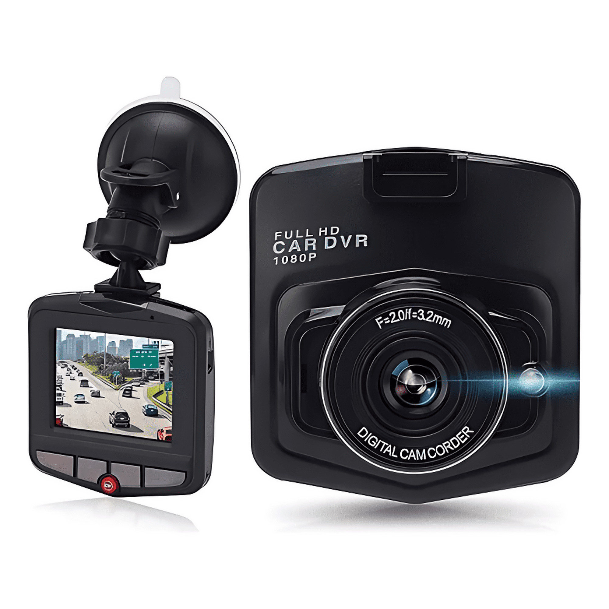 Generic - Cámara De Video Para Auto Dvr 1080p Fullhd