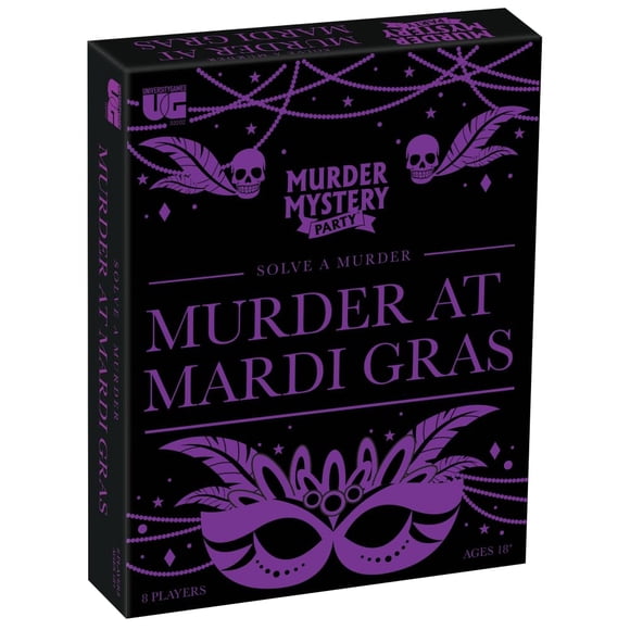 Murder Mystery Party Game University Games Mardi Gras