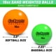 thumbnail image 3 of Pelotas de softball de entrenamiento con pesas GoSports de 3.82 pulgadas, paquete de 6, 3 of 6