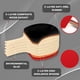 thumbnail image 4 of Set de palas de ping pong FBSPORT para tenis de mesa con 4 raquetas y 8 pelotas, 4 of 7