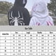 thumbnail image 2 of Sudadera con capucha y cremallera completa con estampado de araña, chaqueta con capucha y estampado de letras de araña Y2K, sudadera estilo gótico punk hip hop (negro, 2XL), 2 of 7