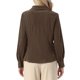 thumbnail image 3 of INSPIRE CHIC Camisas de Pana para Mujer con Botones Abajo de Manga Larga Casual de Otoño M Marrón, 3 of 6