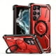 thumbnail image 1 of For Samsung Galaxy S23 S22 S21 Ultra S23 Plus Case Metal Kickstand Magnetic Case , Heavy Duty Bumper Shockproof Phone Case, 1 of 5