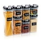 thumbnail image 1 of Set De 7 Contenedores Hermeticos De Plastico Cocina Despensa, 1 of 3