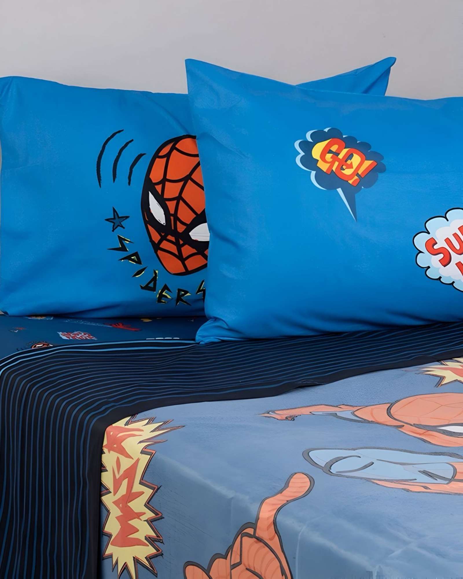 Juego Sábanass Infantil Spiderman 2 Plazas Mashini