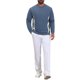 thumbnail image 2 of INSPIRE CHIC Sudadera de Hombre Casual con Cuello Redondo de Manga Larga en Bloque de Color para Entrenamiento Talla L Azul, 2 of 5