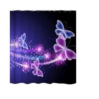 Genérico - Cortina Para Baño Con Forro De Ducha 180 Cm L61