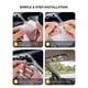 thumbnail image 5 of Soporte magnético acrílico transparente para coche HOIGRBOM, paquete de 4 unidades, 5 of 8