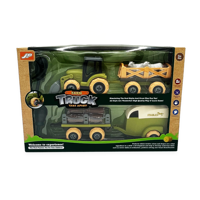 Set Camiones De Granja 11Pcs Magnetics