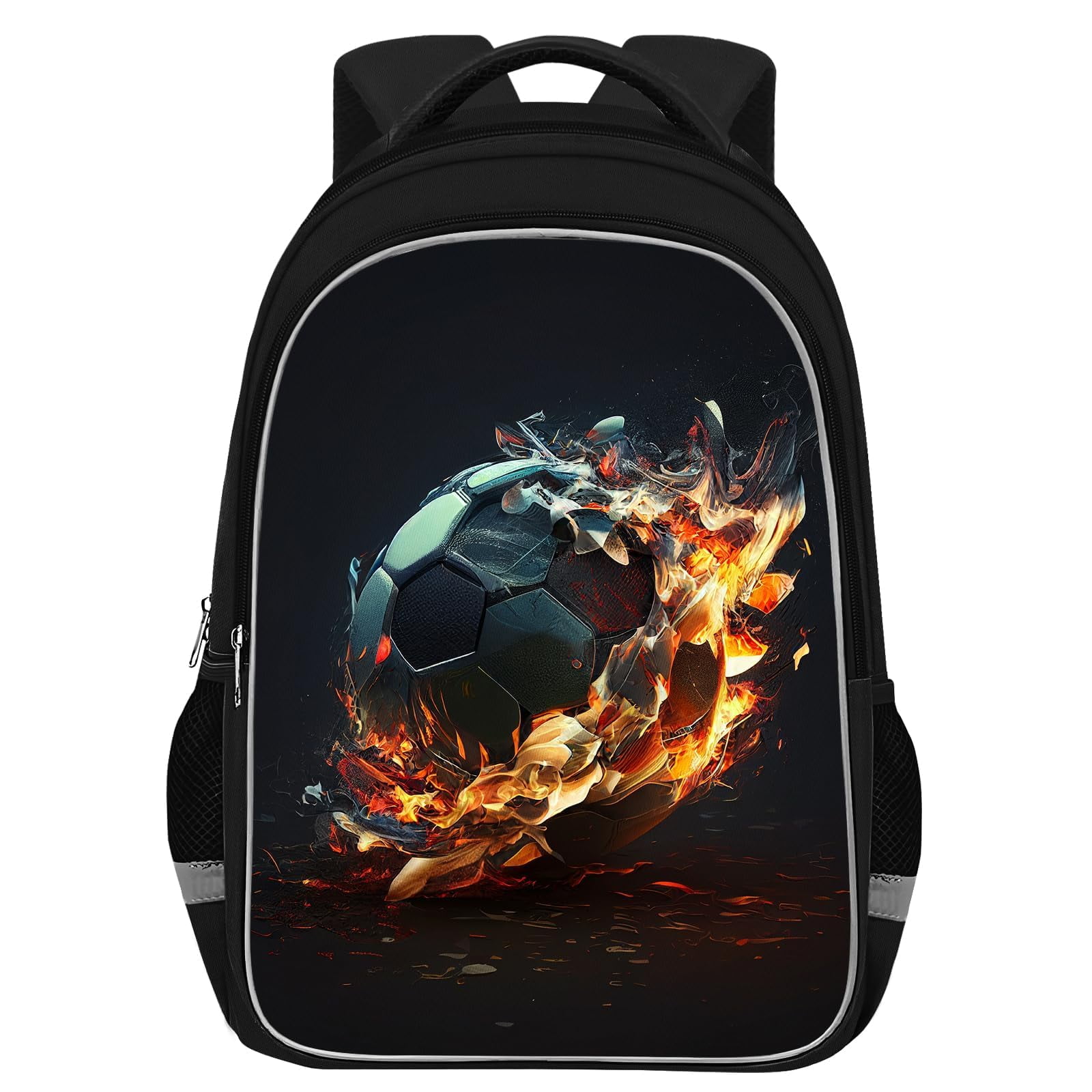 Mochila Escolar Tilytadly Soccer Boys, 44 X 14 X 30 Cm, Grande