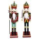 thumbnail image 3 of 2 Piezas 30 Cm Cascanueces Soldado Figuras Modelo Títere Mu?eca Hogar Navidad Decoración, 3 of 5