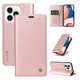 thumbnail image 1 of Funda Billetera de Cuero para iPhone 14 Pro con Tarjetero y Soporte - Tapa Magnética Rosa, 1 of 6