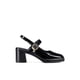 thumbnail image 1 of Zapatos Taco PU Acharolado Mujer Cuadrado Weide GH221, 1 of 3