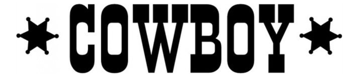 Rienda Libre Graphics - Decomural Cowboy Sheriff Badge Ws-17007